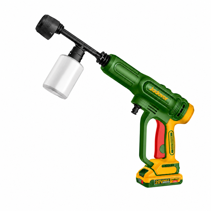 Hidrolavadora Portátil Inalámbrica JADEVER 20V Brushless 24.8 Bar - con Accesorios JDQX11203