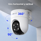 EZVIZ H8c Pro 3K – Cámara de Seguridad Wi-Fi para Exteriores