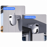 EZVIZ H9c Dual 3K - Wi Fi Para Exteriores con Doble Lente y Giro 360°