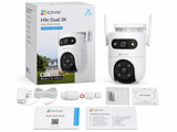 EZVIZ H9c Dual 3K - Wi Fi Para Exteriores con Doble Lente y Giro 360°