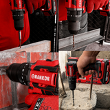 Taladro Atornillador Percutor Industrial RLID20001-20V 70Nm Brushless