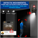 LANTUN 839F 2 Wi Fi PTZ - Para Exteriores con Triple Lente, Visión Nocturna y Sirena