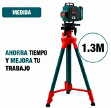 Nivel Láser Profesional BIYOTI 4D 16 Líneas Verdes 4×360° - con Pantalla Digital BYT 4D17LL